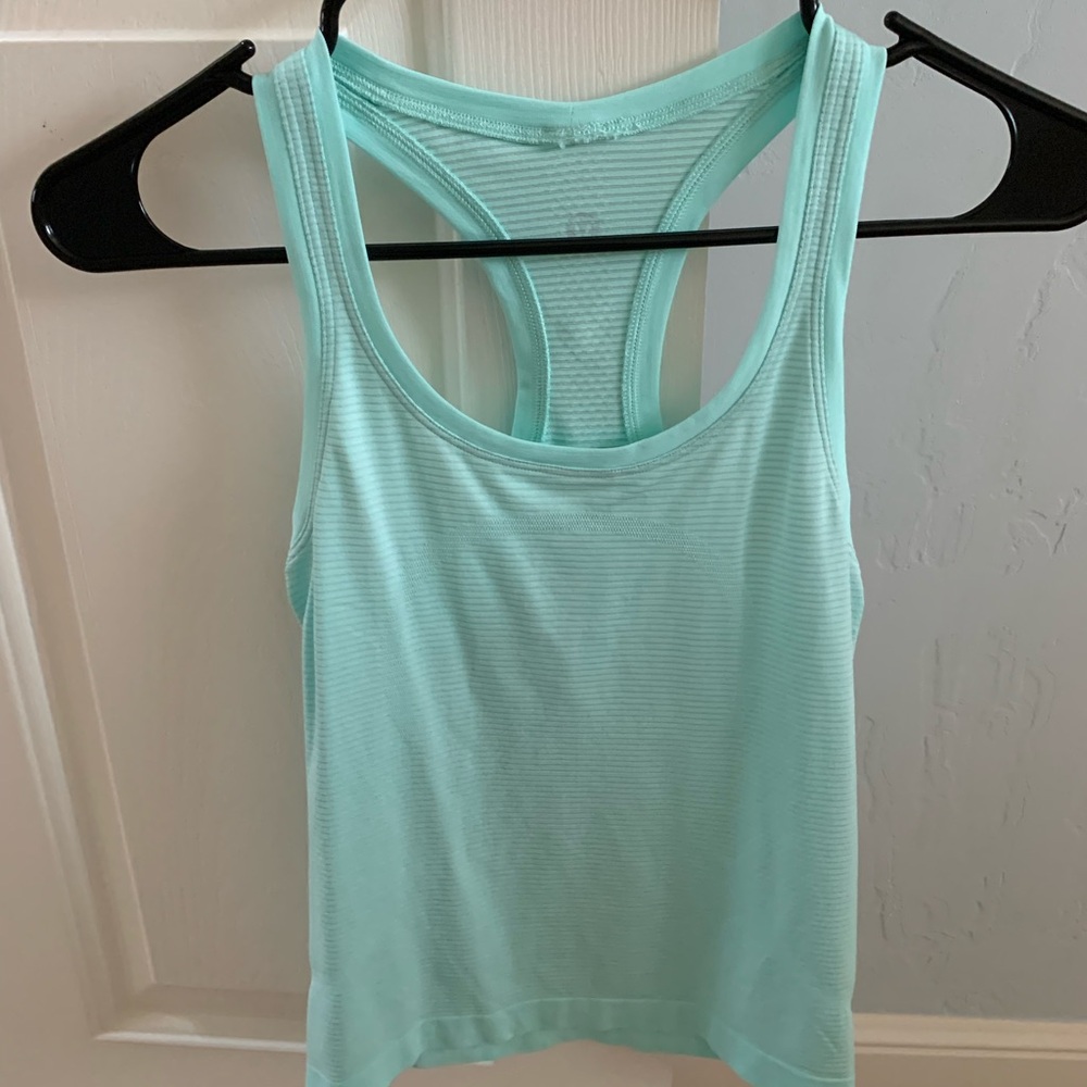 Lululemon swiftly tech race length tank ideal mint
